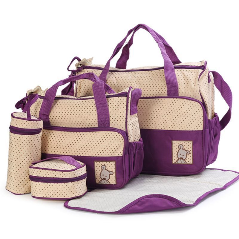 Diaper Bags 5 Pcs Multifunctional Set Baby Changing Diaper Nappy Bag Maternity Mummy Handbag GXMB 230316, 9ff1001434-bk
Diaper Bags 5 Pcs Multifunctional Set Baby Changing Diaper Nappy Bag Maternity Mummy Handbag GXMB 230316, 9ff1001434-bk