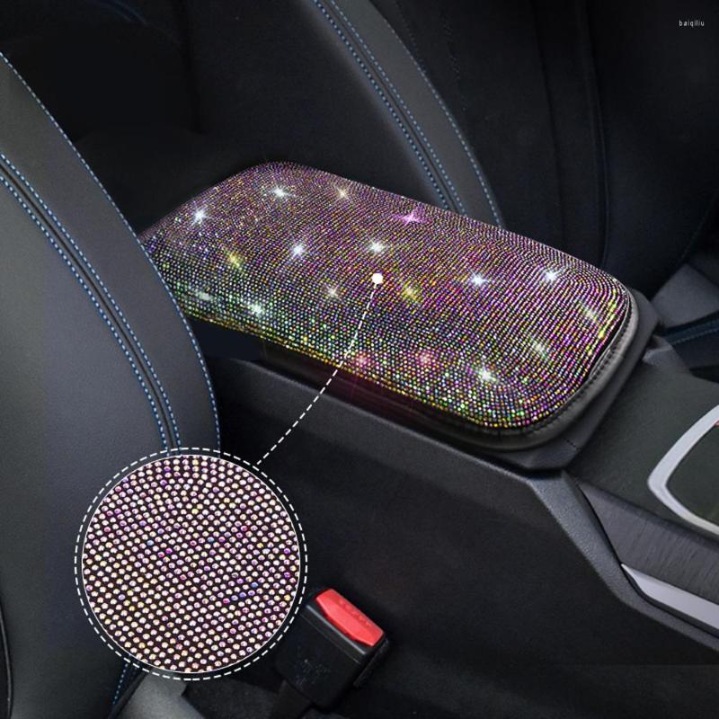 Interior Accessories Crystal Car Armrest Cover Mat Leather Waterproof Non-slip Storage Box Pad Auto Styling Bling For Woman
Interior Accessories Crystal Car Armrest Cover Mat Leather Waterproof Non-slip Storage Box Pad Auto Styling Bling For Woman