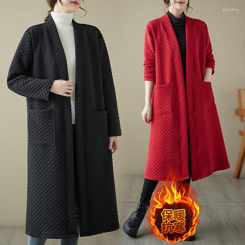 Women's Trench Coats Est Slim Autumn Winter Mid Length Cardigan Fashion Outerwear Solid Color Versatile Coat Women Casual Loose Tops T1309, Black
Women's Trench Coats Est Slim Autumn Winter Mid Length Cardigan Fashion Outerwear Solid Color Versatile Coat Women Casual Loose Tops T1309, Black