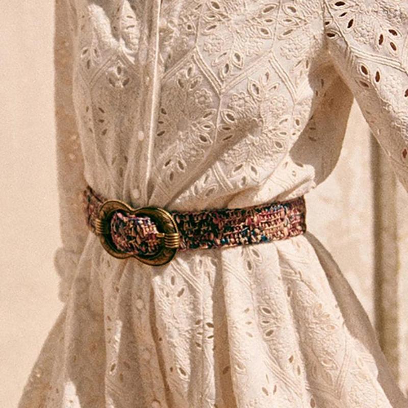 Belts Rowling Mirror Retro Braided Metal Buckle Belt Female Pink Elegant All-Match, Black
Belts Rowling Mirror Retro Braided Metal Buckle Belt Female Pink Elegant All-Match, Black