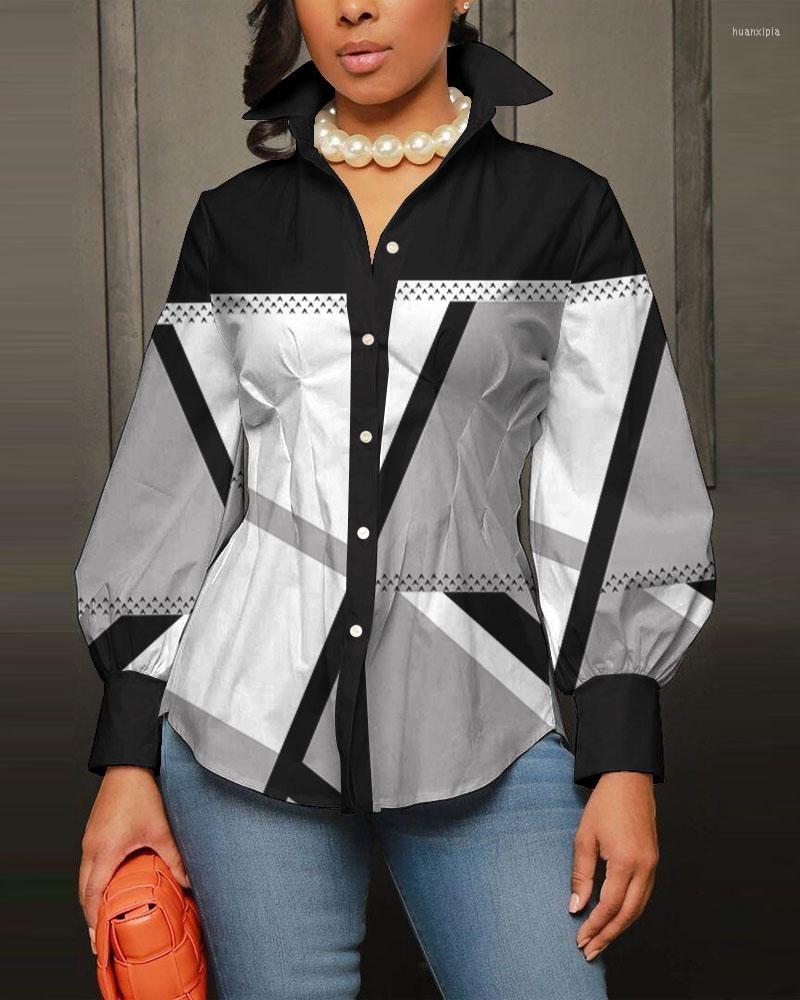Women' Blouses Spring Summer Fashion Printed Button Shirt Blouse Women Casual Turn-over Lantern Sleeve Slim, Auburn
Women' Blouses Spring Summer Fashion Printed Button Shirt Blouse Women Casual Turn-over Lantern Sleeve Slim, Auburn