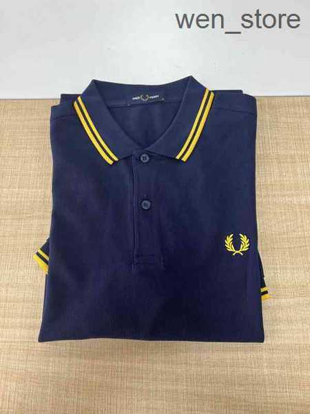 2023 Men's Classic Perry Polo Shirt Top Quality t Pearl Ground Cotton Embroidery Polos Short Sleeve Tshirt Fred Summer Solid Color Tops Tee 1 H2W0, Black white yellow edge
2023 Men's Classic Perry Polo Shirt Top Quality t Pearl Ground Cotton Embroidery Polos Short Sleeve Tshirt Fred Summer Solid Color Tops Tee 1 H2W0, Black white yellow edge