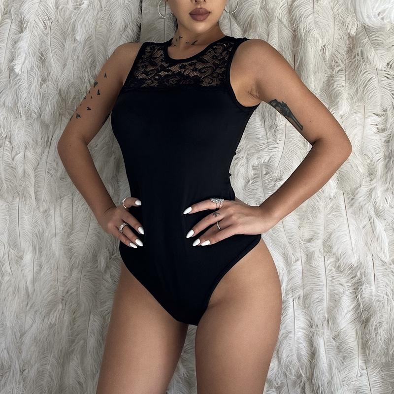 Women' Swimwear Fashion Lace Stitching Slim Solid Color Bodysuit Bikini European And American Ladies Beach, Fes10195b
Women' Swimwear Fashion Lace Stitching Slim Solid Color Bodysuit Bikini European And American Ladies Beach, Fes10195b