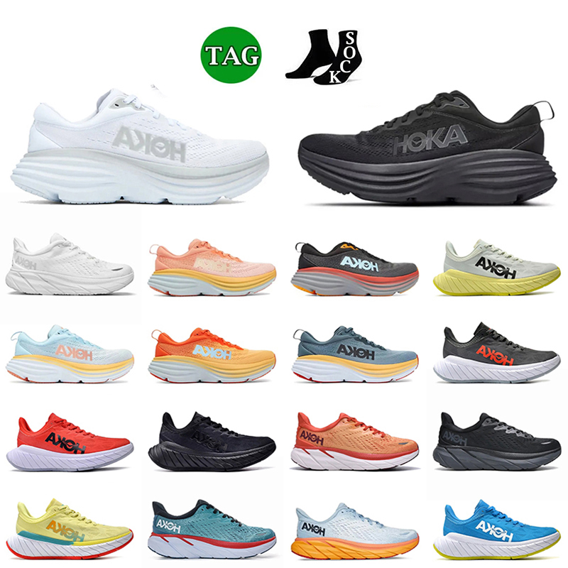 Original Hoka One Bondi 8 Running Shoes with Socks Clifton Carbon x 2 Hakas Amber Yellow Harbor Mist Lunar Rock Triple Black White Og Foam Runner Sneakers, C18 carbon x 2 36-45
Original Hoka One Bondi 8 Running Shoes with Socks Clifton Carbon x 2 Hakas Amber Yellow Harbor Mist Lunar Rock Triple Black White Og Foam Runner Sneakers, C18 carbon x 2 36-45