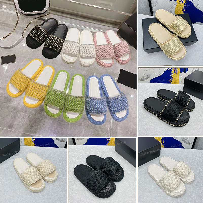 Designer Slippers Women Slipper Braided Sandals Honey Wool Sandal Wool Knit Slides Luxury Platform Slide Striped Mule Fashion Summer Beach Shoes Candy Color, Color11
Designer Slippers Women Slipper Braided Sandals Honey Wool Sandal Wool Knit Slides Luxury Platform Slide Striped Mule Fashion Summer Beach Shoes Candy Color, Color11