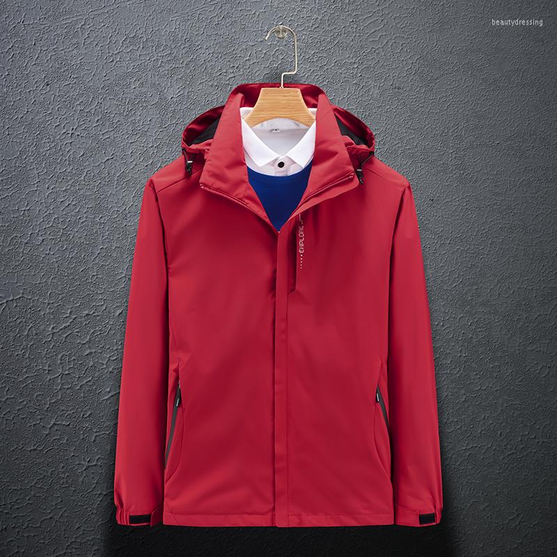 Men's Jackets Mens Hooded Windbreaker Jacket Women Windproof Waterproof Coats Couples Men Fashion Hiking Outdoor Warm Detachable, Dark blue-men
Men's Jackets Mens Hooded Windbreaker Jacket Women Windproof Waterproof Coats Couples Men Fashion Hiking Outdoor Warm Detachable, Dark blue-men
