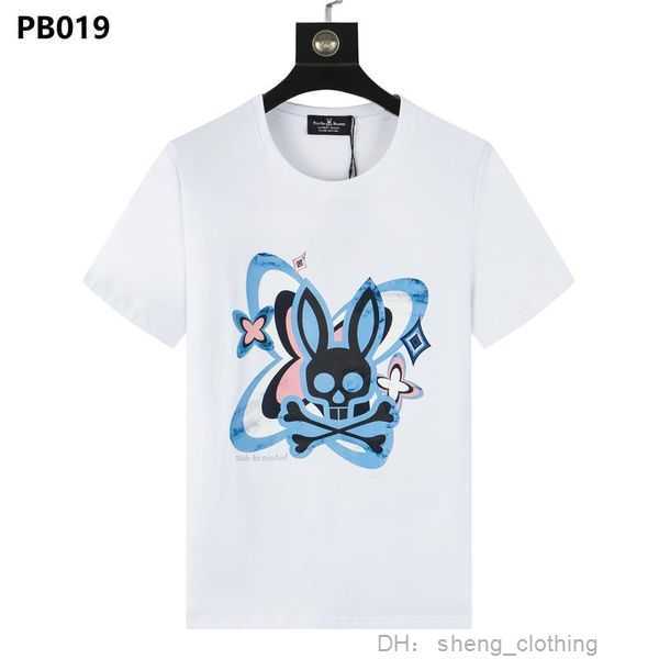 

Men's Psycho Bunny T-shirt Fashion Letter Casual Summer Short Sleeve Women's Clothing Asian -3xl #01 1 6QM9, Customize