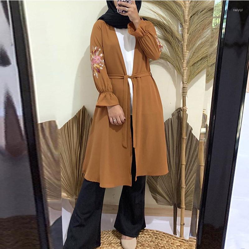 Ethnic Clothing French Italian Garment Embroidered Abaya Top Saudi Arabian Fashion Women's Muslim Islamic Noble Casual
Ethnic Clothing French Italian Garment Embroidered Abaya Top Saudi Arabian Fashion Women's Muslim Islamic Noble Casual