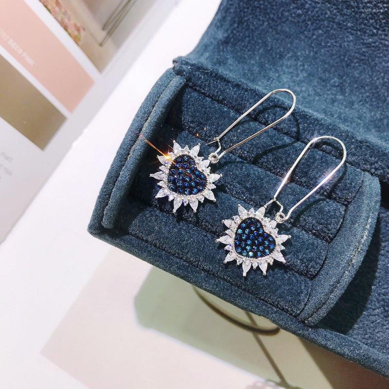 Dangle Earrings Gifts For Loved Ones Lucky Heart Charm Drop Women Whole Real 925 Sterling Silver Lnlaid Zircon Exquisite Jewelry
Dangle Earrings Gifts For Loved Ones Lucky Heart Charm Drop Women Whole Real 925 Sterling Silver Lnlaid Zircon Exquisite Jewelry