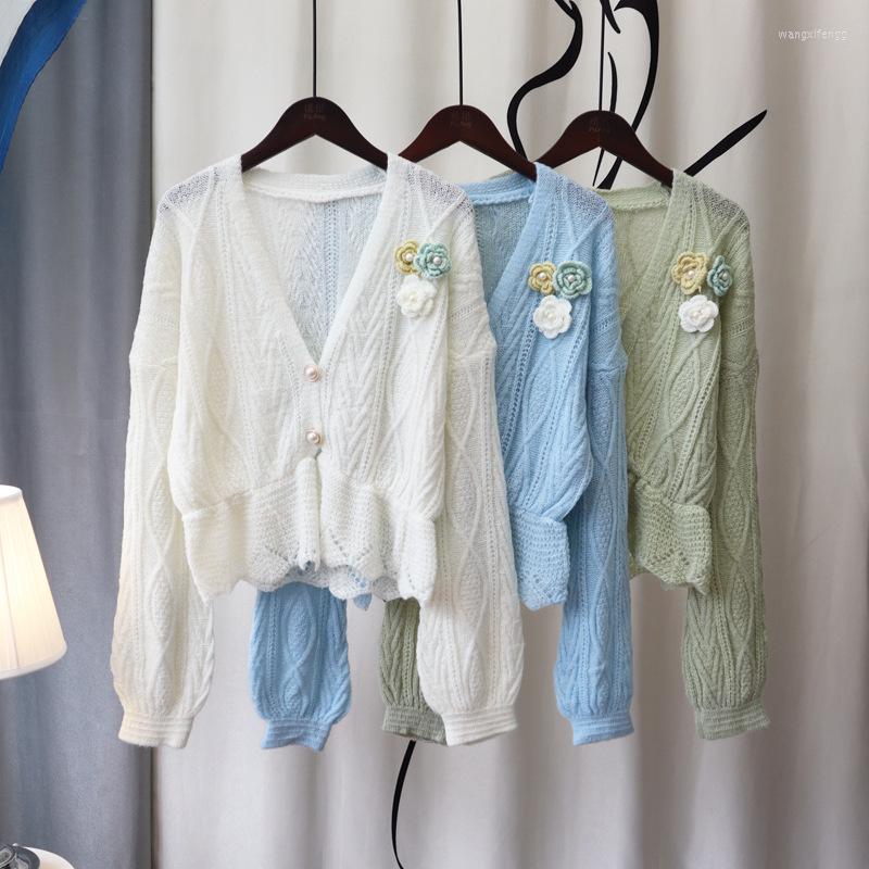 Women's Sweaters Fashion Floral Knitting Women Sweater Cardigan Full Sleeves White Color Slim Fit Autumn Lady Short Coat Jumpers, Green
Women's Sweaters Fashion Floral Knitting Women Sweater Cardigan Full Sleeves White Color Slim Fit Autumn Lady Short Coat Jumpers, Green