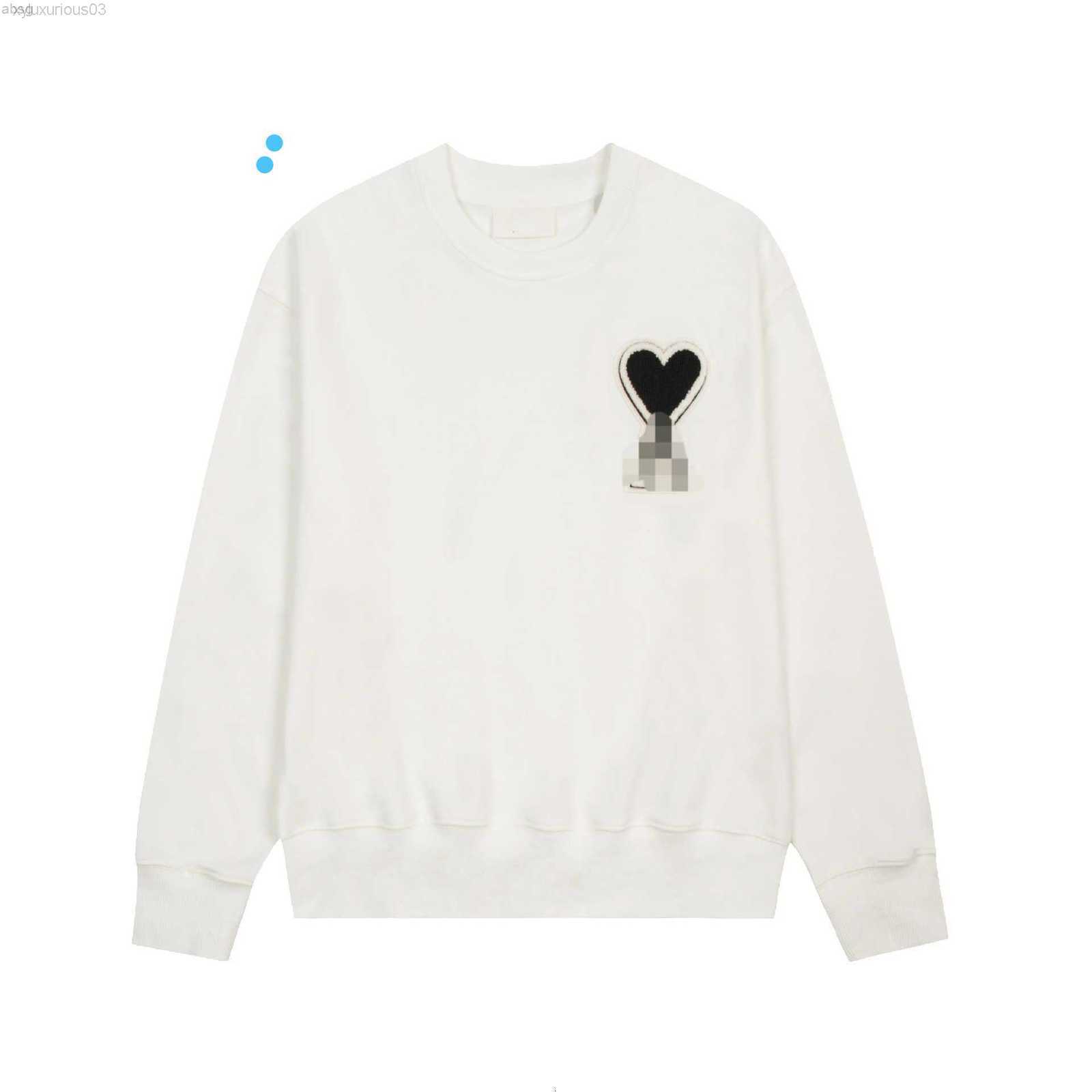 Hoodie Male and Female Designer Amis Paris Hooded Quality Sweater Embroidered Red Love Winter Round Neck Jumper Couple Sweatshirts Pat2
Hoodie Male and Female Designer Amis Paris Hooded Quality Sweater Embroidered Red Love Winter Round Neck Jumper Couple Sweatshirts Pat2