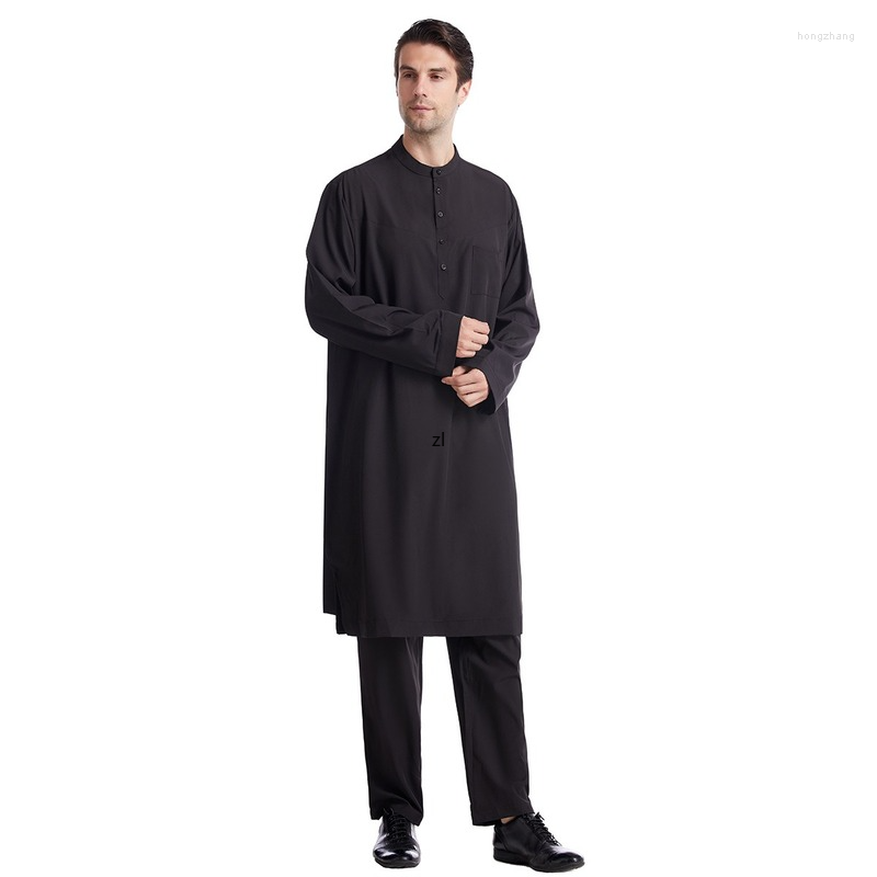 Ethnic Clothing Ramadan Men Arabic Kaftan Muslim Islamic Long Sleeve Plain Solid Abaya Robe Fashion Saudi Arabia Dubai Mens Jubba Thobe
Ethnic Clothing Ramadan Men Arabic Kaftan Muslim Islamic Long Sleeve Plain Solid Abaya Robe Fashion Saudi Arabia Dubai Mens Jubba Thobe