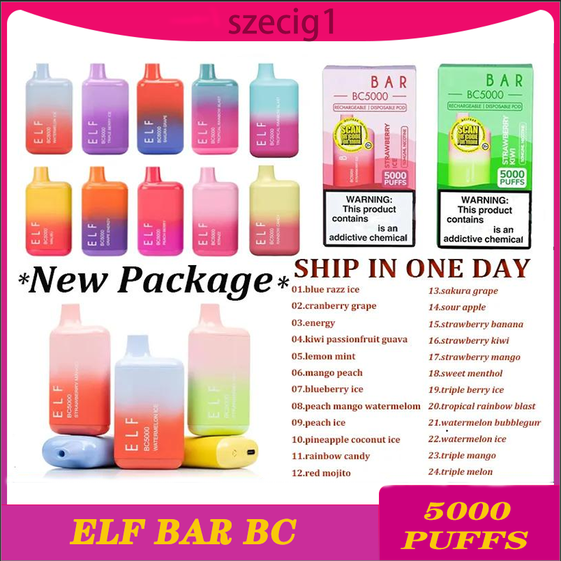 Authentic Code Elf BC5000 ultra E Cigarettes Disposable bar BC 5000 puff 50 flavors 13ml MESH Coil Pods 650mah Recharged Battery Vapes Box VS Crystal Legend
Authentic Code Elf BC5000 ultra E Cigarettes Disposable bar BC 5000 puff 50 flavors 13ml MESH Coil Pods 650mah Recharged Battery Vapes Box VS Crystal Legend