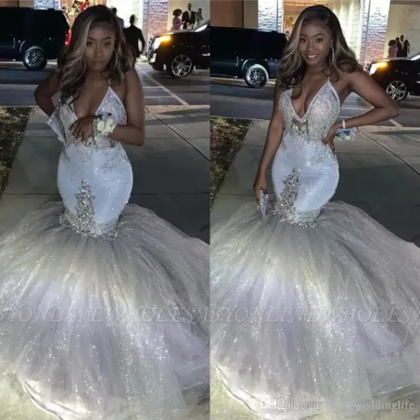 2023Glitter Silver Sexy V Neck Mermaid Prom Dresses Spaghetti Sleeveless African Long Puffy Formal Evening Gowns Graduation Party Dress BC3420 J0316, Champagne
2023Glitter Silver Sexy V Neck Mermaid Prom Dresses Spaghetti Sleeveless African Long Puffy Formal Evening Gowns Graduation Party Dress BC3420 J0316, Champagne