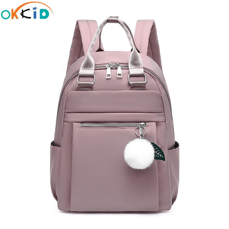 School Bags OKKID fashion backpacks for women back bag female travel bagpack ladies back pack waterproof nylon fabric backpack women gift 230316, Black
School Bags OKKID fashion backpacks for women back bag female travel bagpack ladies back pack waterproof nylon fabric backpack women gift 230316, Black