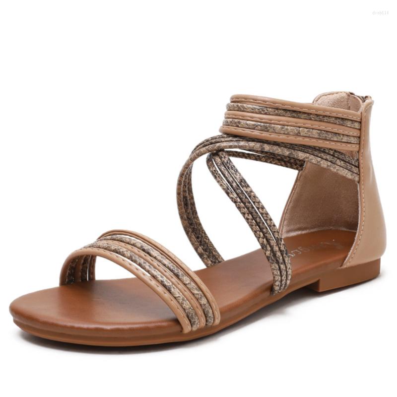 Sandals Wedge Women's 2023 Summer Snakeskin Roman Shoes Large Size Casual Flat Strappy Ankle Platform, Black
Sandals Wedge Women's 2023 Summer Snakeskin Roman Shoes Large Size Casual Flat Strappy Ankle Platform, Black