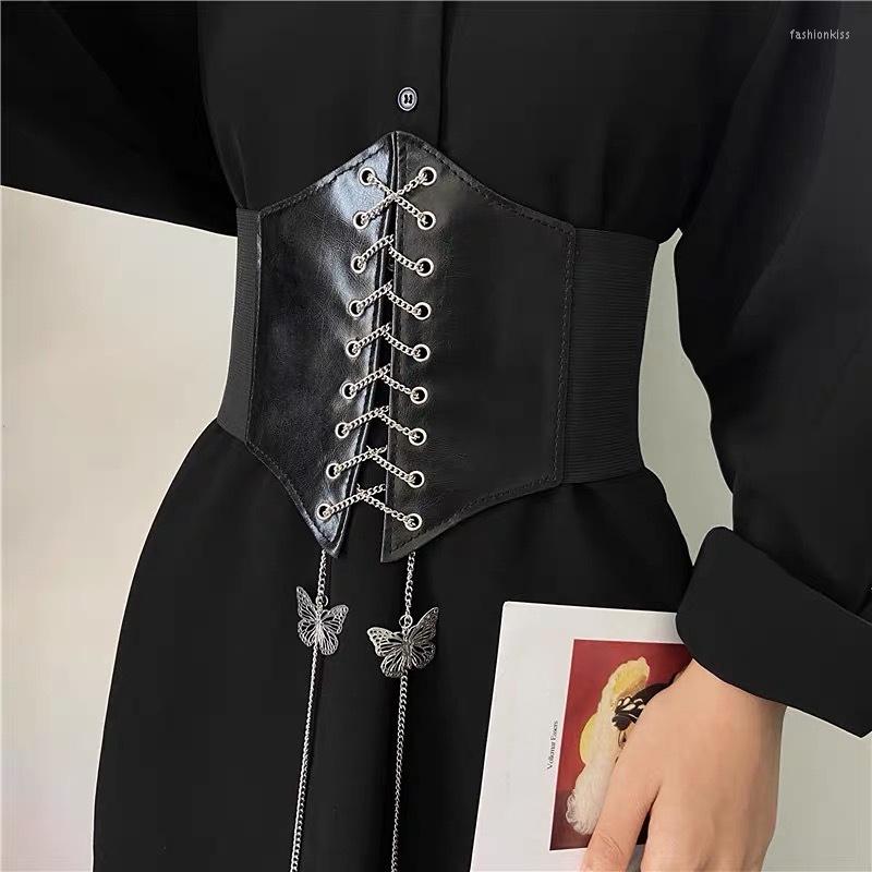 Belts Corset Wide Pu Leather Slimming Body For Women Elastic High Waist Strap Stretch Shaping Girdle Cinto Sobretudo Femme, Black
Belts Corset Wide Pu Leather Slimming Body For Women Elastic High Waist Strap Stretch Shaping Girdle Cinto Sobretudo Femme, Black