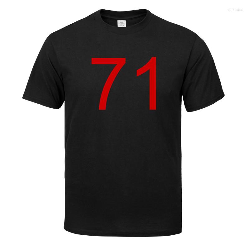 Men's T Shirts Number 71 Summer Cotton Shirt Men Short Sleeves Tee Hip Hop Streetwear For Fans Hipster -3XL, White
Men's T Shirts Number 71 Summer Cotton Shirt Men Short Sleeves Tee Hip Hop Streetwear For Fans Hipster -3XL, White