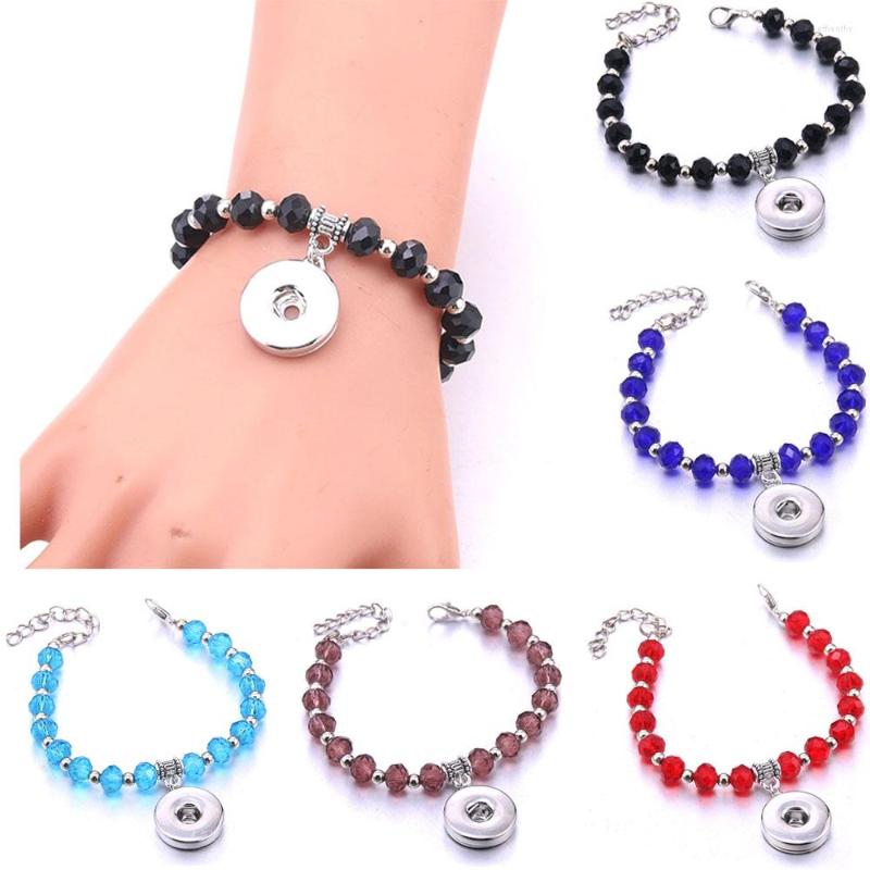 Charm Bracelets Snap Button Jewelry Bracelet Natural Stone Beaded 18mm Beads Making DIY For 20mm Buttons
Charm Bracelets Snap Button Jewelry Bracelet Natural Stone Beaded 18mm Beads Making DIY For 20mm Buttons