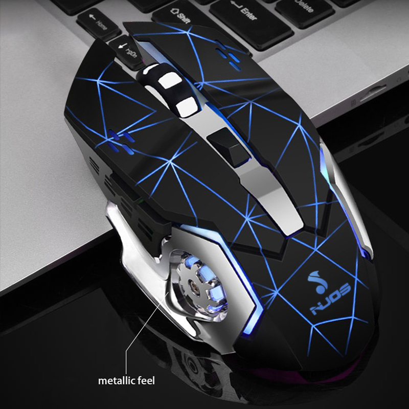 Wired Gaming Mouse 6 Buttons RGB Backlit Ergonomic Optical Gamer Mice for PC Laptop Computer Accessories Wholesale