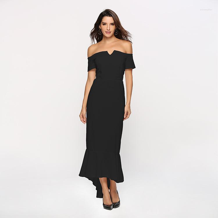 Casual Dresses 2023 Trend Nightclub Sexy Autumn Fashion Women' European And American V-neck Strapless Short-sleeved Tuxedo Dress, Black
Casual Dresses 2023 Trend Nightclub Sexy Autumn Fashion Women' European And American V-neck Strapless Short-sleeved Tuxedo Dress, Black