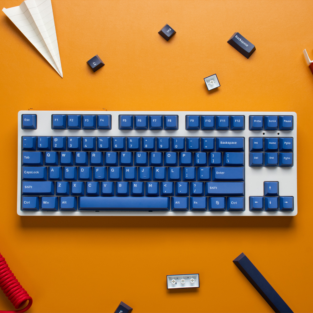 168 Keys PBT Keycap Double Shot Cherry Profile Keycaps English Personality For GMMK Pro Mechanical Keyboard GMK Striker Custom