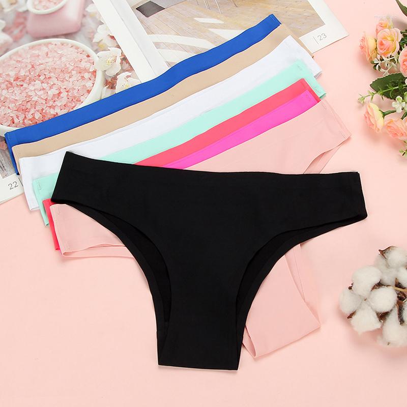 Women's Panties Summer Ice Silk Seamless Underwear Women's Simple Candy Color Thin Section Smooth And Supple
Women's Panties Summer Ice Silk Seamless Underwear Women's Simple Candy Color Thin Section Smooth And Supple