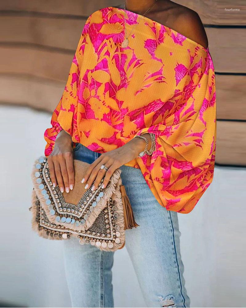 Women' Blouses Ladies Elegant Slanted Shoulder Top Sexy Off Balloon Sleeve Pullover Fashion Graphic Print Loose Shirt, 10
Women' Blouses Ladies Elegant Slanted Shoulder Top Sexy Off Balloon Sleeve Pullover Fashion Graphic Print Loose Shirt, 10
