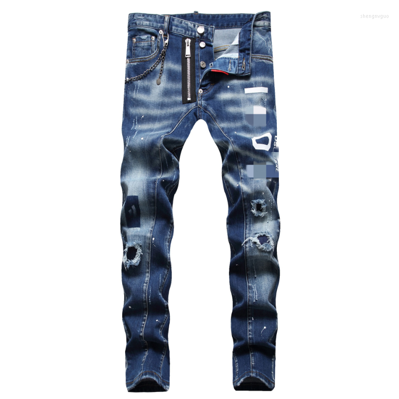 Men's Jeans Denim Men Slim Fit Ripped Classic Streetwear Stretch Patchwork Hole Motor Biker Pants Design Brand Trousers Clothing, Blue
Men's Jeans Denim Men Slim Fit Ripped Classic Streetwear Stretch Patchwork Hole Motor Biker Pants Design Brand Trousers Clothing, Blue