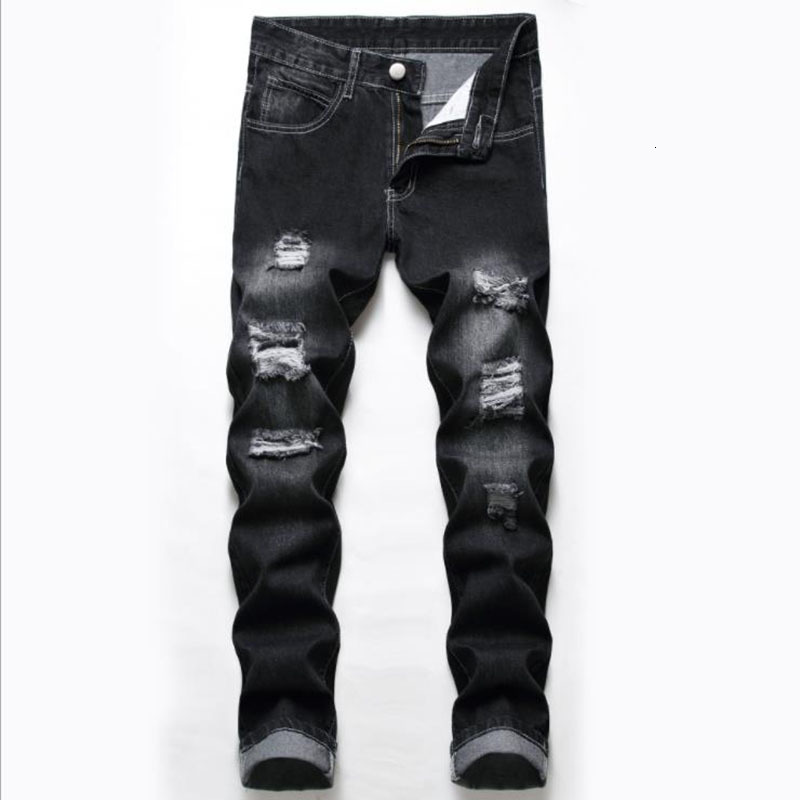 Men's Jeans Men's Ripped Jeans Spring Autumn Designer Slim Fit Black Gray Denim Pants Male Jeans Distressed Destroyed Trousers 230316, 871
Men's Jeans Men's Ripped Jeans Spring Autumn Designer Slim Fit Black Gray Denim Pants Male Jeans Distressed Destroyed Trousers 230316, 871