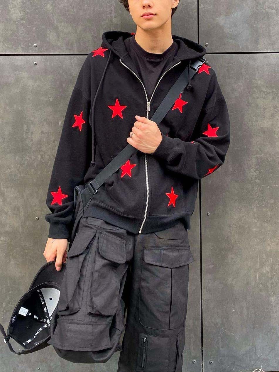 Mens Hoodies Sweatshirts vintage Fashion star raphic fairy grungeg Men Longsleeved Zip Hoodie Women Jacket OverSize Streetwear Y2K clothes Pullover 230316, Gray
Mens Hoodies Sweatshirts vintage Fashion star raphic fairy grungeg Men Longsleeved Zip Hoodie Women Jacket OverSize Streetwear Y2K clothes Pullover 230316, Gray