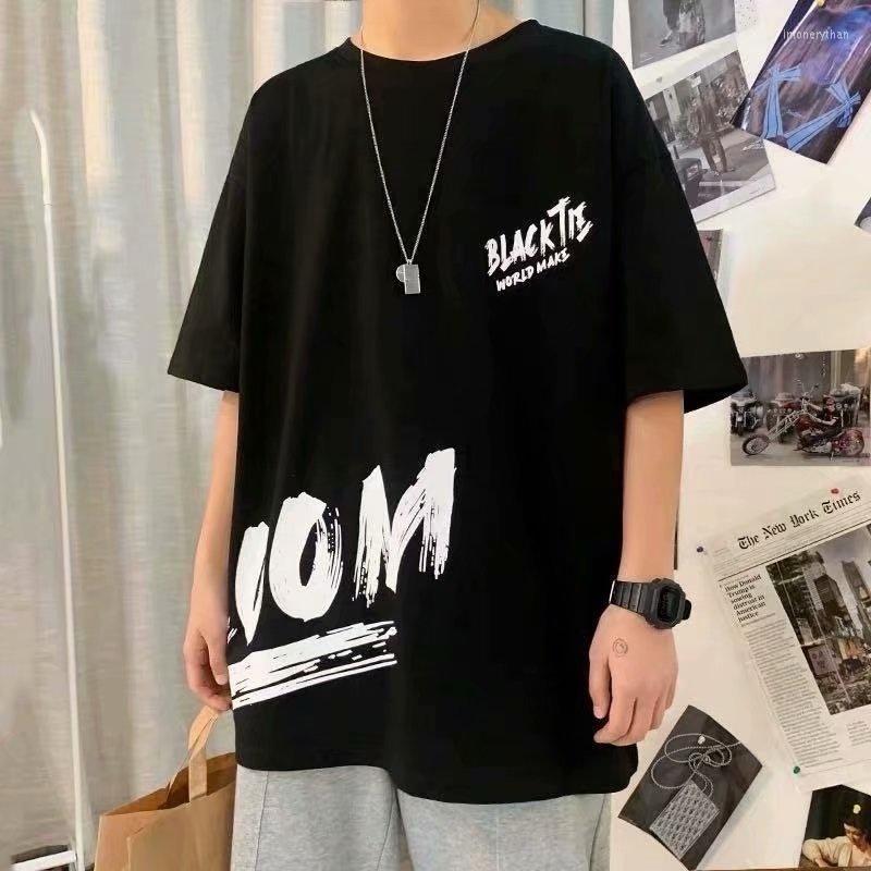 Men' T Shirts Oversized Shirt Male Lettered Simple And Fashionable ANIM Ussr Anime Sleeves Punk Clothes In Russian Men T-shirt, Hl-t12 black
Men' T Shirts Oversized Shirt Male Lettered Simple And Fashionable ANIM Ussr Anime Sleeves Punk Clothes In Russian Men T-shirt, Hl-t12 black