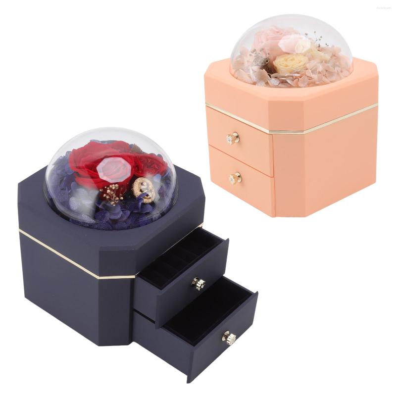 Chains Jewelry Drawer Double Forever Flower Box Octangle Gift Packaging Necklaces For Women Valentine Day
Chains Jewelry Drawer Double Forever Flower Box Octangle Gift Packaging Necklaces For Women Valentine Day