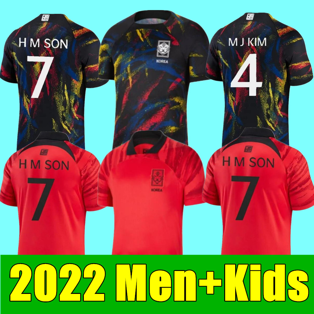 2023 South Korea soccer jerseys home RED away SON HWANG KIM JEONG SUNG LEE KWON 2023 MAILLOTS FOOTBALL SHIRTS 22 23 national team Men adult kids set kits top thailand, Home+world cup patch
2023 South Korea soccer jerseys home RED away SON HWANG KIM JEONG SUNG LEE KWON 2023 MAILLOTS FOOTBALL SHIRTS 22 23 national team Men adult kids set kits top thailand, Home+world cup patch