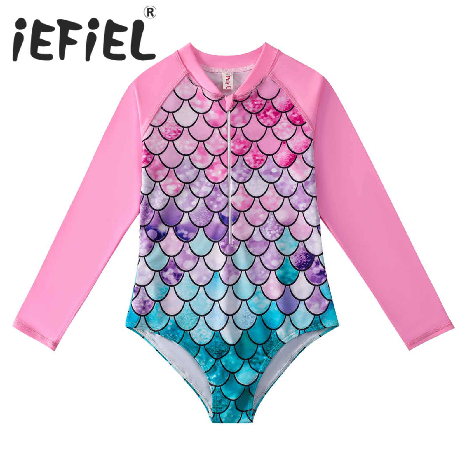 One-Pieces Kids Girls Swimwear Bodysuit Swimsuit Leotard Children Long Sleeves Mermaid Comes Zippered Swimming Bathing Suit Rash Guard L230315, Tangerine
One-Pieces Kids Girls Swimwear Bodysuit Swimsuit Leotard Children Long Sleeves Mermaid Comes Zippered Swimming Bathing Suit Rash Guard L230315, Tangerine