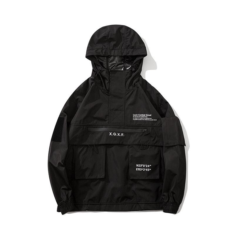Men's Jackets E-BAIHUI Cargo Tactical Sportswear Multi-pocket Autumn Windbreaker Streetwear Fashion Patchwork Black Outdoor Coat
Men's Jackets E-BAIHUI Cargo Tactical Sportswear Multi-pocket Autumn Windbreaker Streetwear Fashion Patchwork Black Outdoor Coat