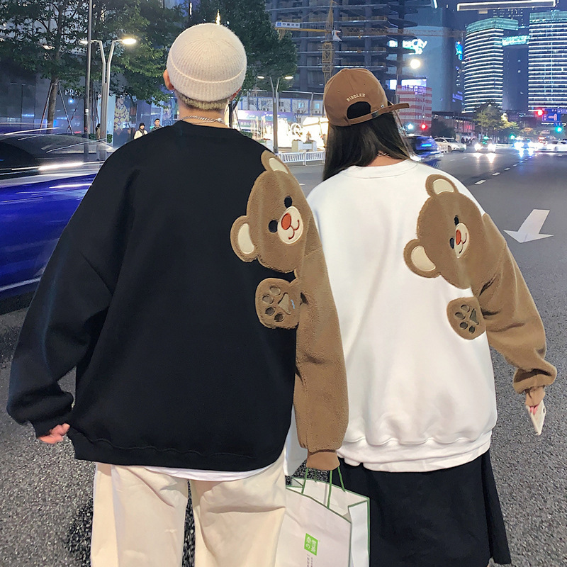 Women's Hoodies Sweatshirts Y2k Autumn Winter Coat Sweet Hooded Bear Print Harajuku Loose Hoodies Womens Fleece Flannel Pullover Female Sweatshirt Hoodie 230316, Black
Women's Hoodies Sweatshirts Y2k Autumn Winter Coat Sweet Hooded Bear Print Harajuku Loose Hoodies Womens Fleece Flannel Pullover Female Sweatshirt Hoodie 230316, Black