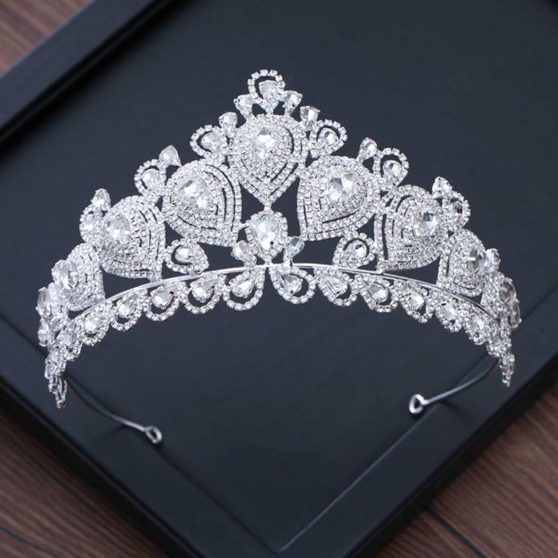 Hair Clips & Barrettes Baroque Tiaras Vintage Green Red White Crystal Gold Rhinestone Pageant Crowns For Wedding Dress Accessories
Hair Clips & Barrettes Baroque Tiaras Vintage Green Red White Crystal Gold Rhinestone Pageant Crowns For Wedding Dress Accessories