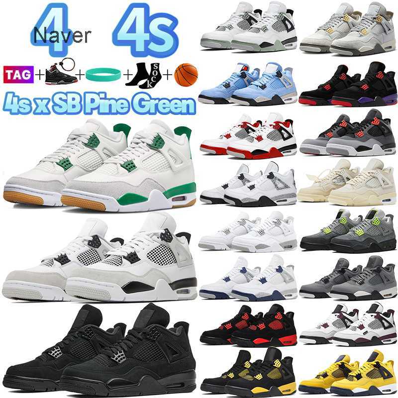 4 4s jumpman Basketball Shoes for Men Women OG Pine Green Military Black Cat Craft Photon Dust Seafoam Red Cement University Blue Bred Mens AKR5, #26- fear pack
4 4s jumpman Basketball Shoes for Men Women OG Pine Green Military Black Cat Craft Photon Dust Seafoam Red Cement University Blue Bred Mens AKR5, #26- fear pack