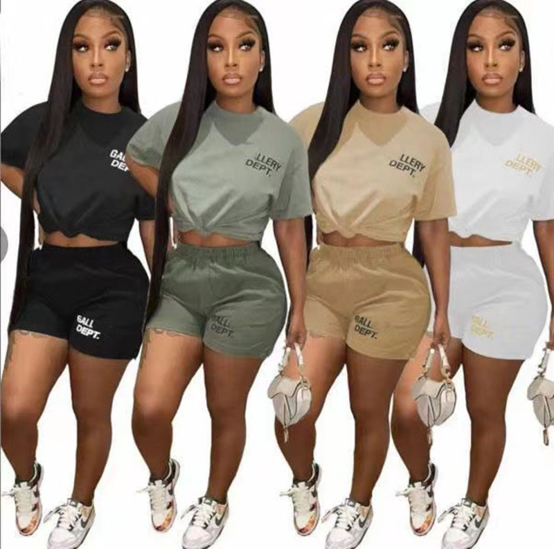 2023 Designer Summer Women Tracksuits Two Piece Short Set Letter Print Short Sleeve T Shirt Top And Shorts Outfits Sportswear, White
2023 Designer Summer Women Tracksuits Two Piece Short Set Letter Print Short Sleeve T Shirt Top And Shorts Outfits Sportswear, White