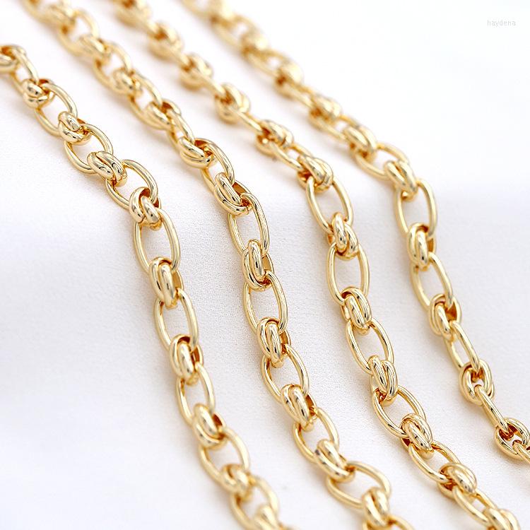 Chains 5Meters/LOT Fashion Gold Color Copper Link Chain For DIY Bracelet Necklace Jewelry Making
Chains 5Meters/LOT Fashion Gold Color Copper Link Chain For DIY Bracelet Necklace Jewelry Making
