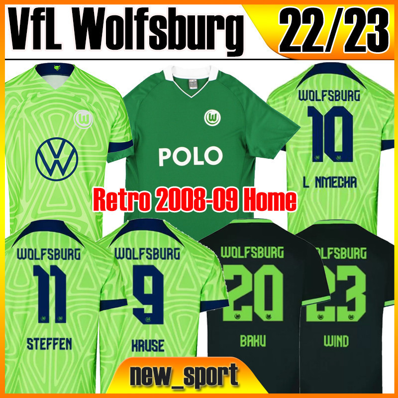 22 23 VfL Wolfsburg Home soccer jerseys 2022 2023 retro 2008 2009 champion Away GINCZEK STEFFEN football shirts MBABU BROOKS ARNOLD WEGHORST uniform Thai Men S-XXL, Retro 2008-09 home
22 23 VfL Wolfsburg Home soccer jerseys 2022 2023 retro 2008 2009 champion Away GINCZEK STEFFEN football shirts MBABU BROOKS ARNOLD WEGHORST uniform Thai Men S-XXL, Retro 2008-09 home