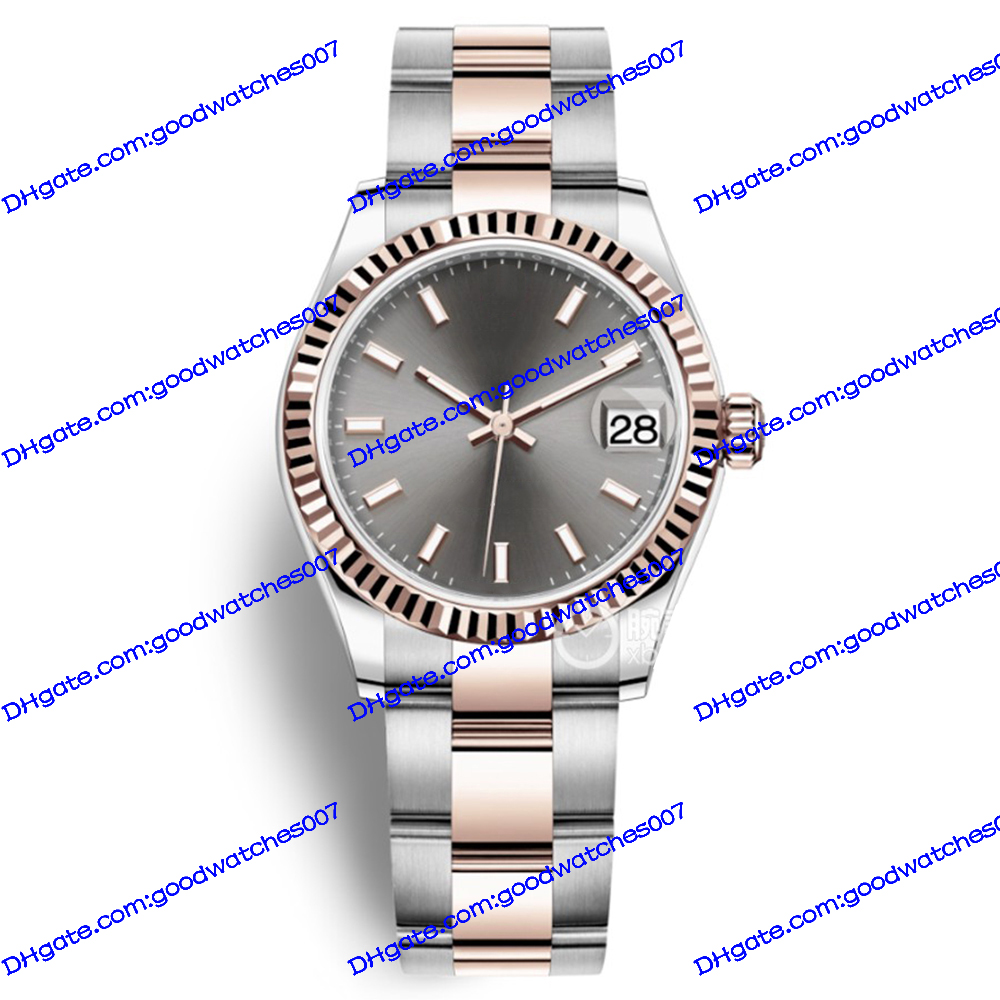 Hot-selling high-quality women's watch Asia ETA 2813 automatic watch 278271 278241 31mm gray dial sapphire glass 18k rose gold stainless steel strap watch wristwatch
Hot-selling high-quality women's watch Asia ETA 2813 automatic watch 278271 278241 31mm gray dial sapphire glass 18k rose gold stainless steel strap watch wristwatch