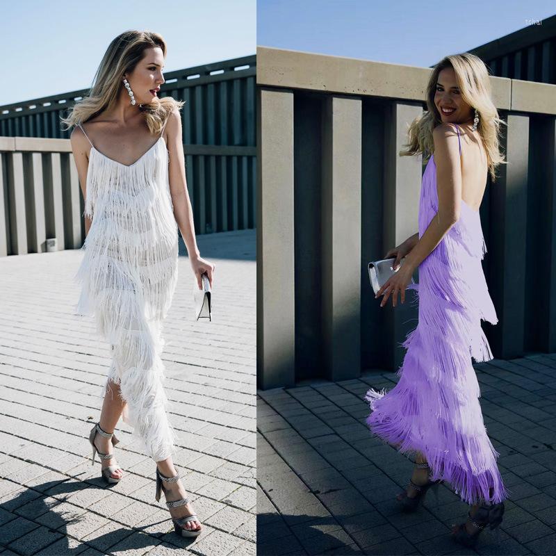 Casual Dresses Wepbel Sleeveless Camisole Gown Tassel Dress Women Spaghetti Strap Backless Tight Solid Bodycon Midi, Purple
Casual Dresses Wepbel Sleeveless Camisole Gown Tassel Dress Women Spaghetti Strap Backless Tight Solid Bodycon Midi, Purple