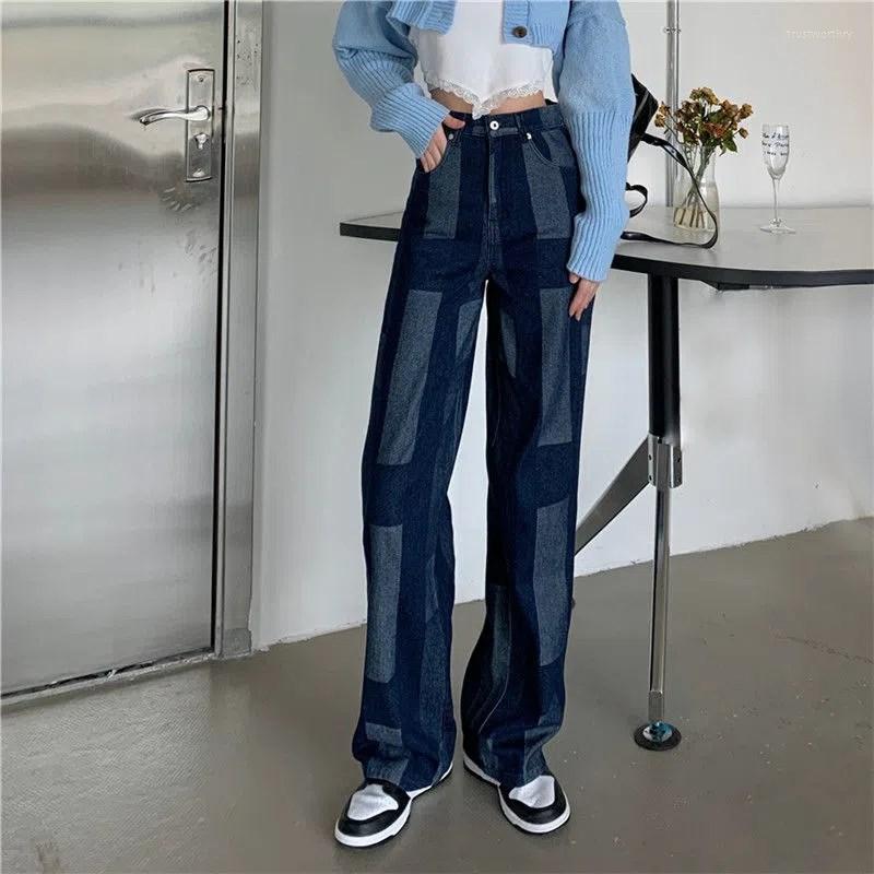 Women' Jeans Navy Blue Women' Wide Leg Pants High Waist Baggy Vintage Straigh Denim Casual Street Hip Hop Fashion Trouse, Dark blue
Women' Jeans Navy Blue Women' Wide Leg Pants High Waist Baggy Vintage Straigh Denim Casual Street Hip Hop Fashion Trouse, Dark blue