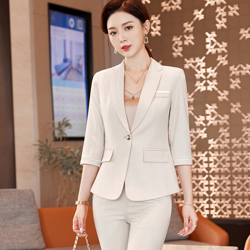 Women's Suits Blazers Half Sleeve Women Business Suits Spring Summer FormalProfessional Pantsuits with Pants and Jackets Coat Office Work Blazers 230316, Green blazer coat
Women's Suits Blazers Half Sleeve Women Business Suits Spring Summer FormalProfessional Pantsuits with Pants and Jackets Coat Office Work Blazers 230316, Green blazer coat