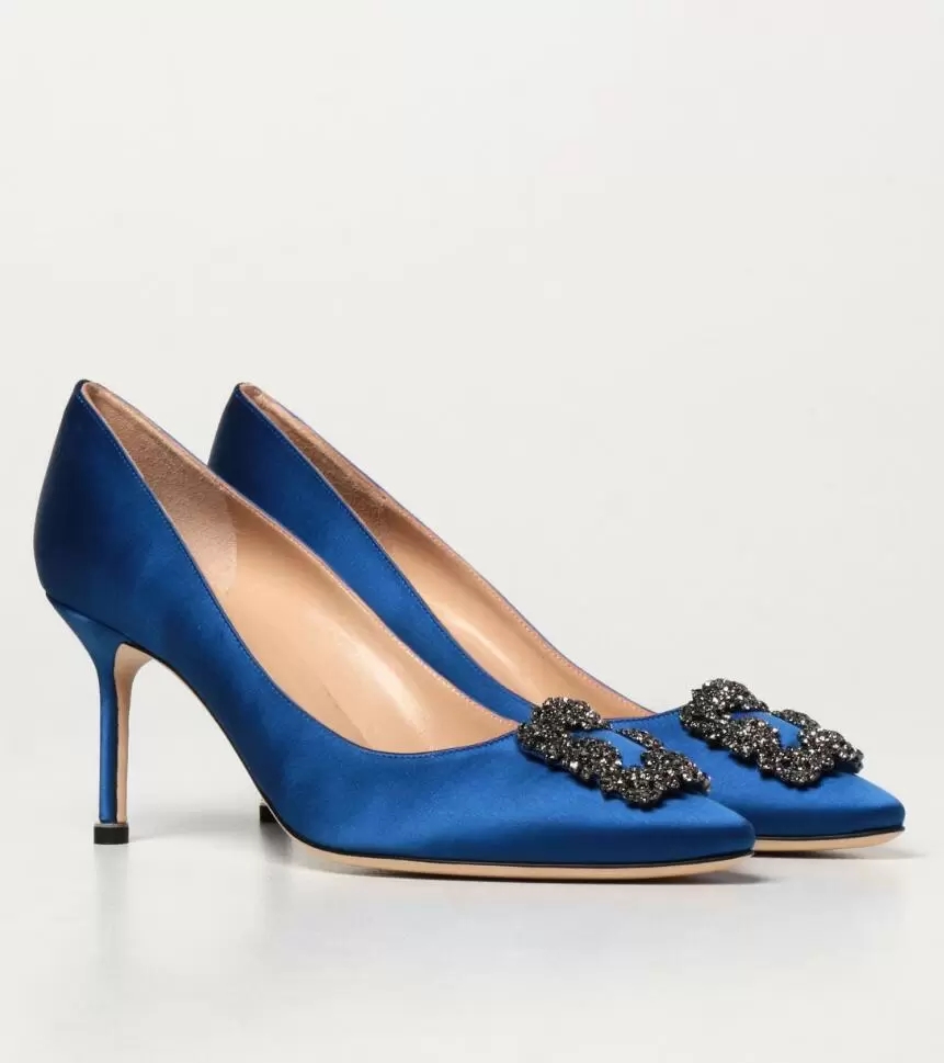 Elegant Summer Hangisi Sandals Shoes For Women Pumps Shiny satin Crystal jewel Buckle High Stiletto Heels Dress Party Wedding
Elegant Summer Hangisi Sandals Shoes For Women Pumps Shiny satin Crystal jewel Buckle High Stiletto Heels Dress Party Wedding