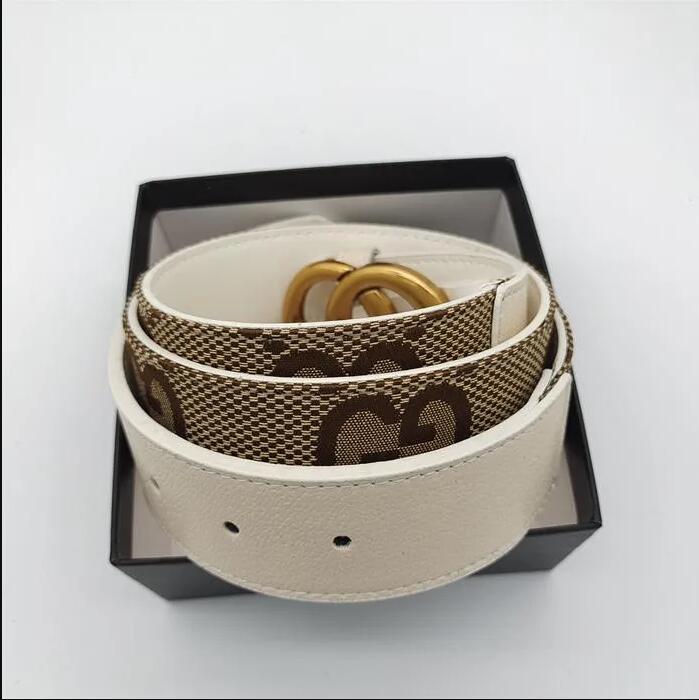 2023 M Luxury designer Belt G Buckle Fashion Genuine Leather Women Belts For men Letter Double Big gold classical Waistband 3.8cm 10 color 105-125cm 8989, No box
2023 M Luxury designer Belt G Buckle Fashion Genuine Leather Women Belts For men Letter Double Big gold classical Waistband 3.8cm 10 color 105-125cm 8989, No box