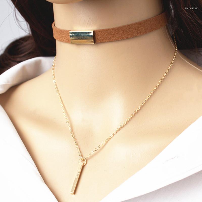 Choker Torques Bijoux Velvet Chain Bar Multilayer Tassel Chokers Necklace For Women Jewelry Gift Collares Mujer Collier
Choker Torques Bijoux Velvet Chain Bar Multilayer Tassel Chokers Necklace For Women Jewelry Gift Collares Mujer Collier