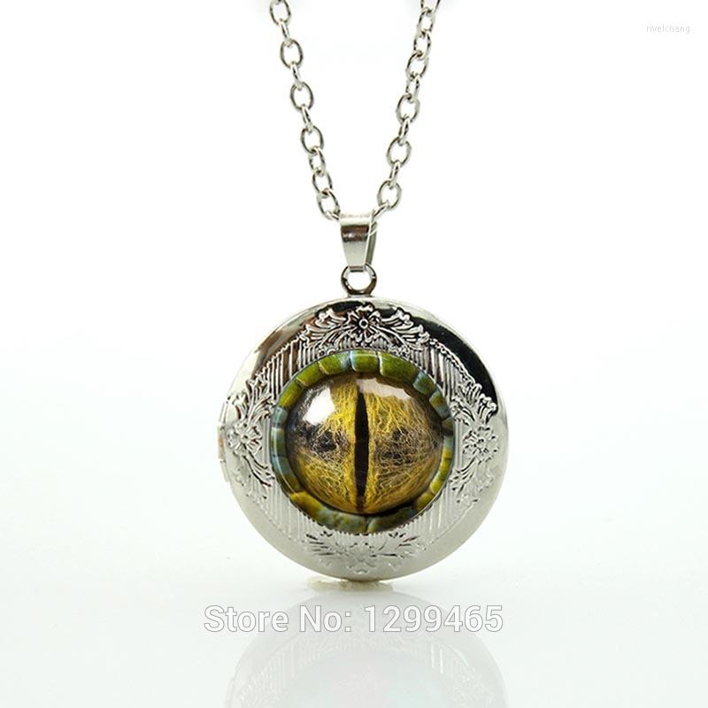 Pendant Necklaces DRAGON EYE Art Print Charm Necklace Po Glass Cabochon Zinc Alloy Chain Fantasy Creature Locket JewelryN444
Pendant Necklaces DRAGON EYE Art Print Charm Necklace Po Glass Cabochon Zinc Alloy Chain Fantasy Creature Locket JewelryN444